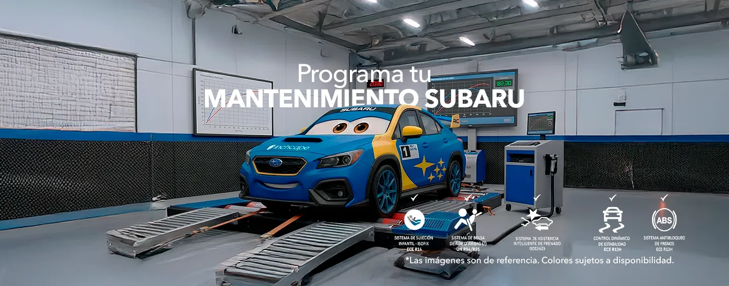 Programa tu mantenimiento Subaru - taller Autama Motor Cali