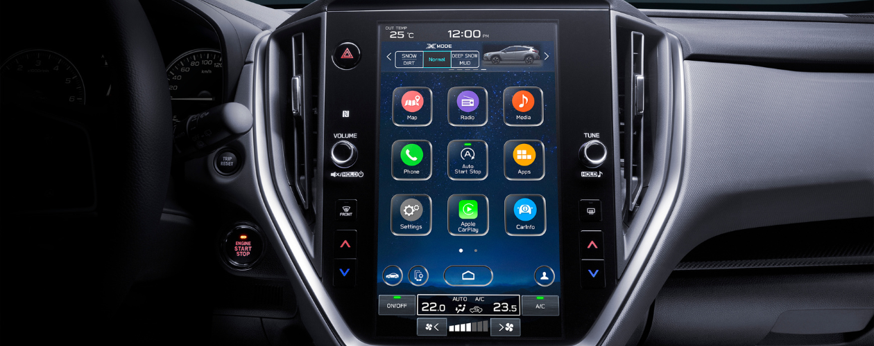 Subaru Crosstrek Hybrid: Pantalla táctil de 11.6"