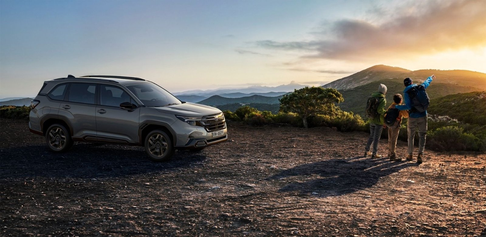 Subaru Forester: Symmetrical AWD y X-MODE
